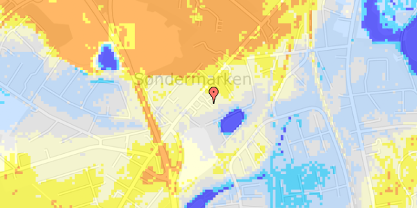 Ekstrem regn på Koldingvej 69A