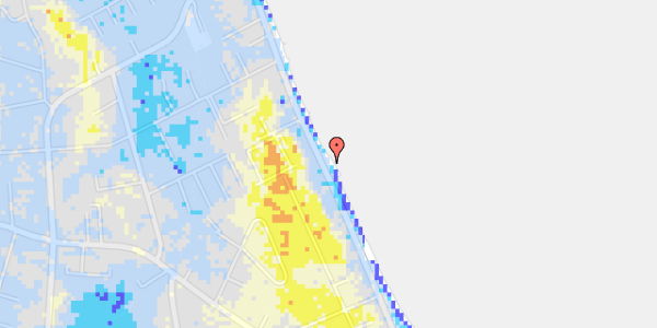 Ekstrem regn på Rungsted Strandvej 175