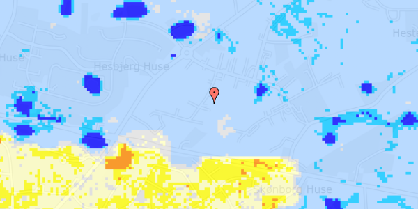 Ekstrem regn på Glasvænget 6