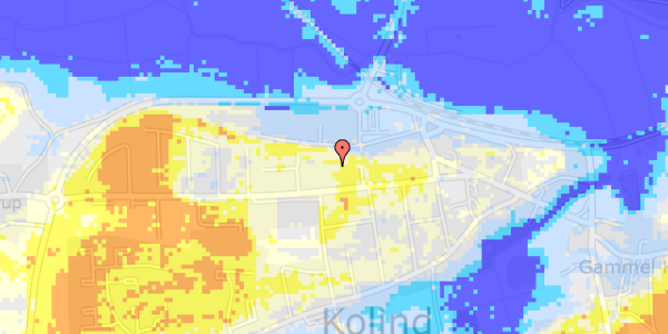 Ekstrem regn på Bugtrupvej 26E