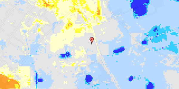 Ekstrem regn på Sæbyvej 106