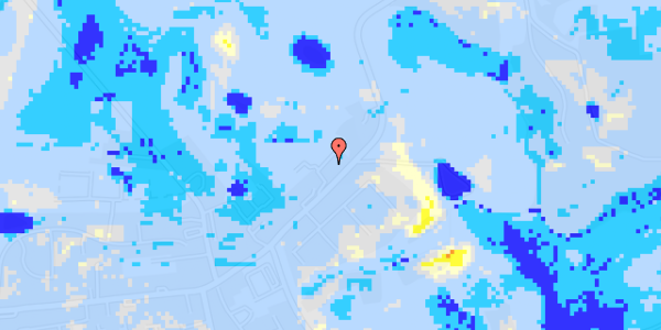 Ekstrem regn på Nr. Bjertvej 103A