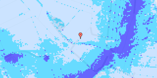 Ekstrem regn på Aggersundvej 478