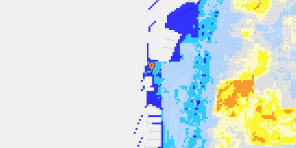 Ekstrem regn på Stockflethsvej 16