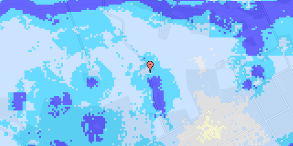 Ekstrem regn på Plantagevej 5K