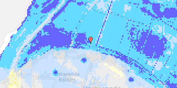 Ekstrem regn på Østerende 2C