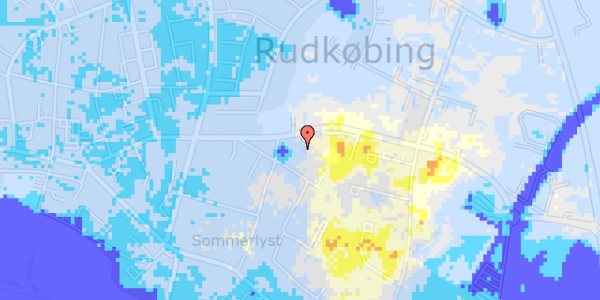 Ekstrem regn på Sommerlyst 48, 2. th