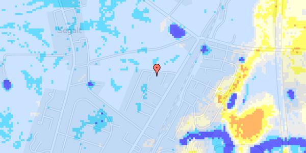 Ekstrem regn på Møllesvinget 29