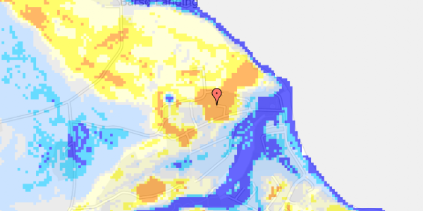 Ekstrem regn på Lønholt 40A