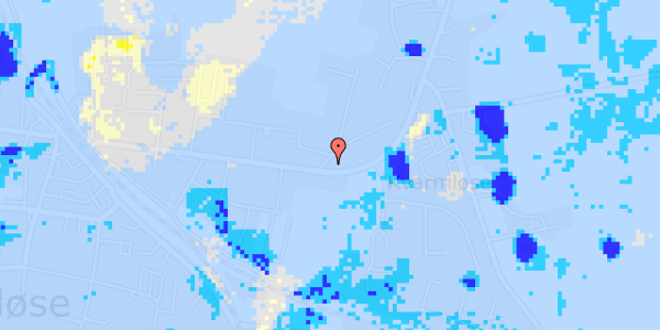 Ekstrem regn på Kvarmløsevej 43A