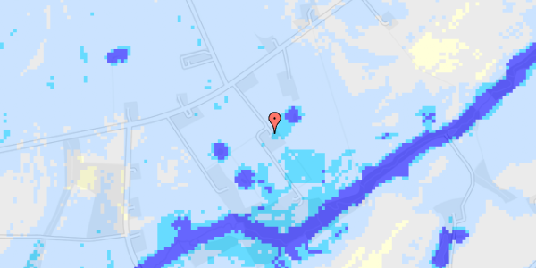 Ekstrem regn på Rømeregårdsvej 40