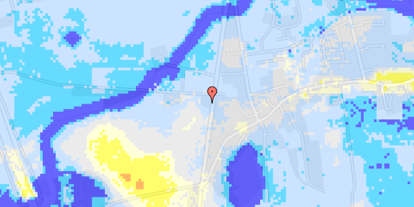 Ekstrem regn på Svendborgvej 491