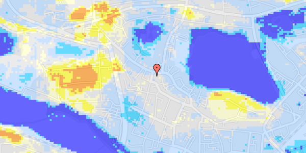 Ekstrem regn på Zahnsgade 54, 1. 