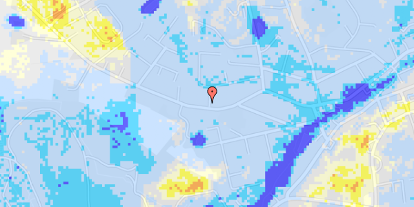 Ekstrem regn på Jonasdalen 21B