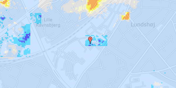 Ekstrem regn på Søndervangs Allé 18A, 2. th