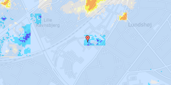 Ekstrem regn på Søndervangs Allé 18B, 2. tv