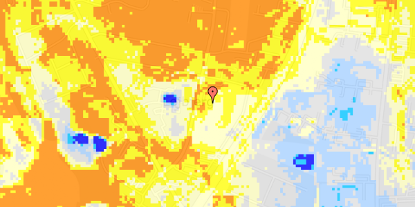 Ekstrem regn på Sofievej 61