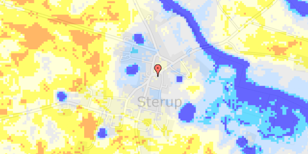 Ekstrem regn på Åkandevej 2