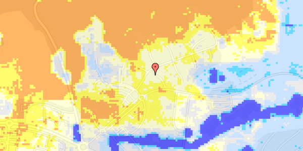 Ekstrem regn på Kildebjerg Skovvej 8B