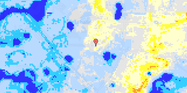 Ekstrem regn på Hesselly 10