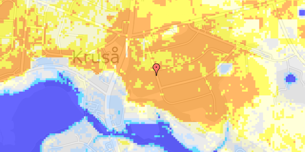 Ekstrem regn på Åbjerg 8B