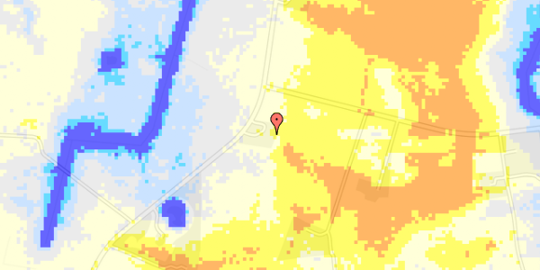 Ekstrem regn på Vestkærvej 15