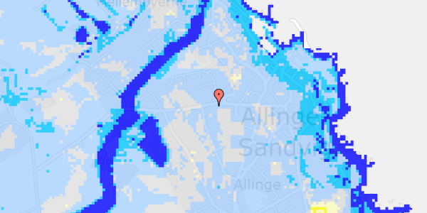 Ekstrem regn på Pilegade 27B