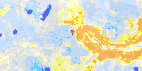 Ekstrem regn på Salvievej 18