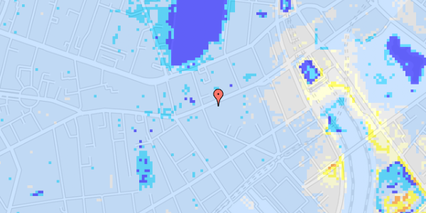 Ekstrem regn på Vesterbrogade 35, 2. th