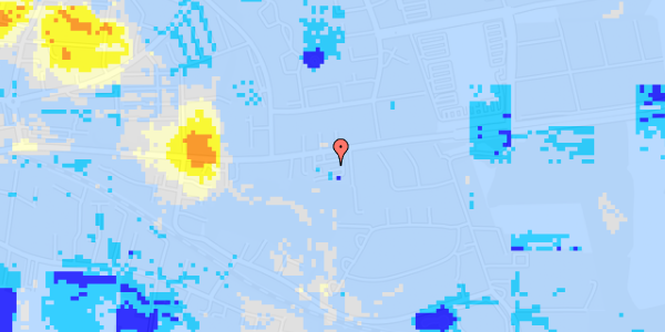 Ekstrem regn på Silkeborgvej 573