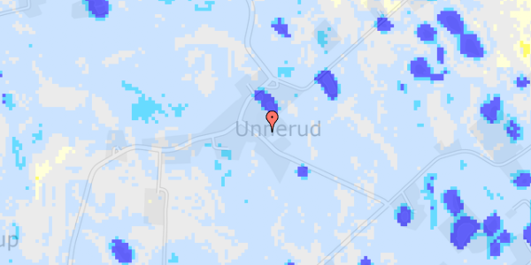 Ekstrem regn på Underød Stræde 1