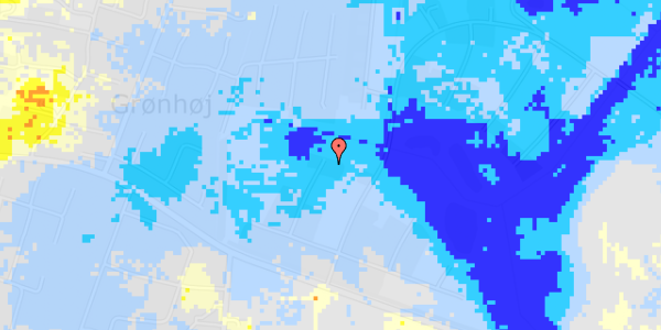 Ekstrem regn på Kringelbækvej 43