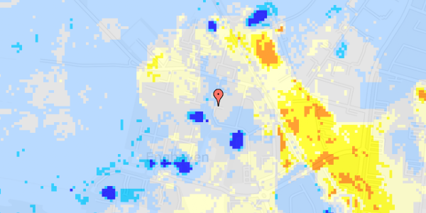 Ekstrem regn på Grev Moltkevej 8