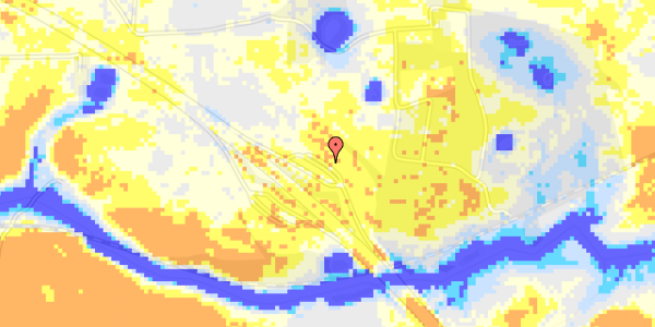 Ekstrem regn på Randersvej 131E