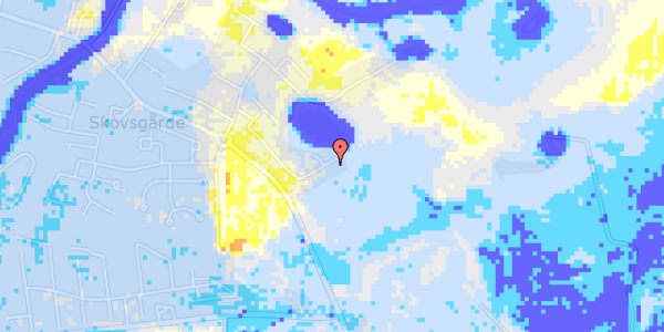 Ekstrem regn på Nørregårds Alle 24