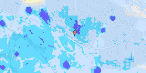 Ekstrem regn på Præstegårdsvej 3