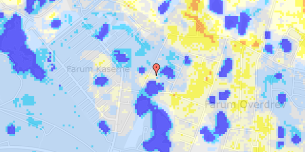 Ekstrem regn på Vanddamsvej 19