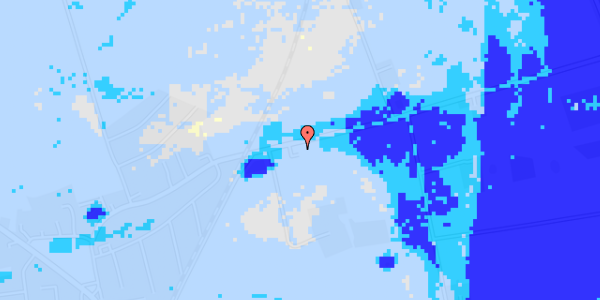 Ekstrem regn på Lammefjordsvej 4B