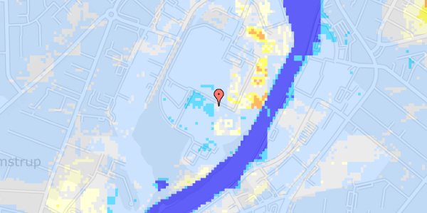 Ekstrem regn på Maglemølle 60A, st. 