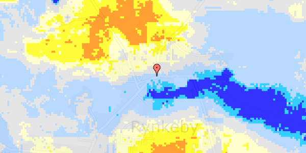 Ekstrem regn på Rynkeby Bygade 51A