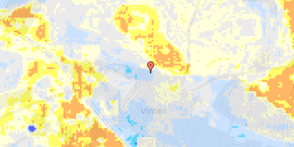 Ekstrem regn på Vintenvej 15E