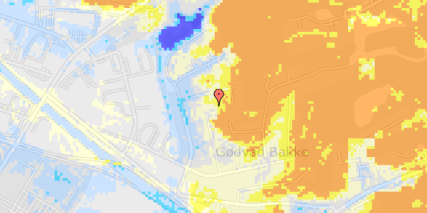 Ekstrem regn på Kornvænget 34