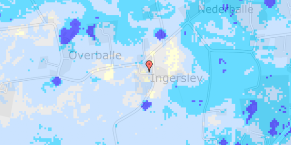 Ekstrem regn på Ingerslevvej 17