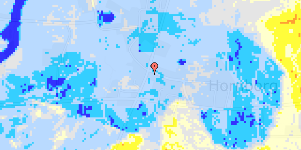 Ekstrem regn på Hornborgvej 8B, st. 