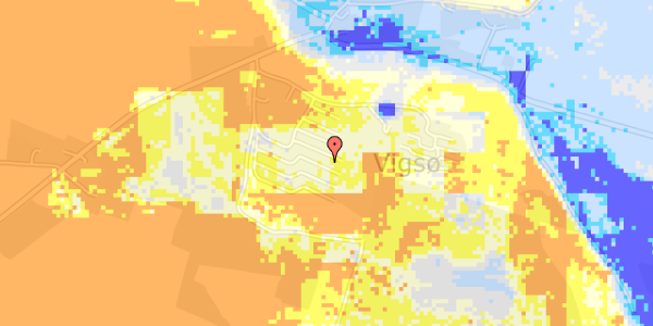 Ekstrem regn på Vigsø Bugt Vej 20