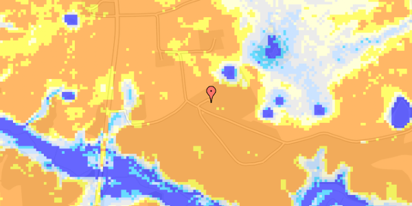 Ekstrem regn på Brøndenvej 65