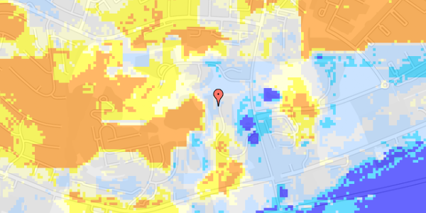 Ekstrem regn på Prins Paris Alle 31