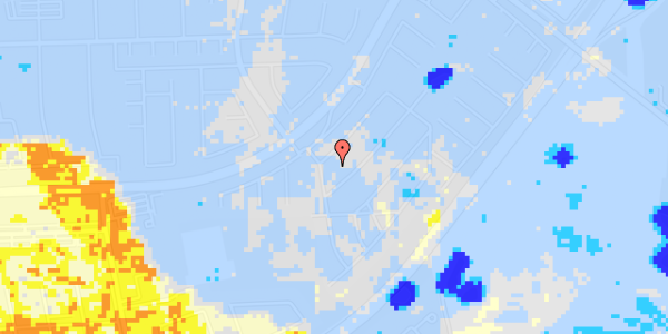 Ekstrem regn på Hf. Granly 104