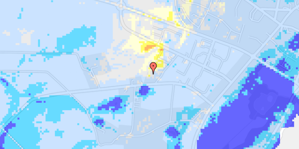 Ekstrem regn på Langedebyvejen 8B