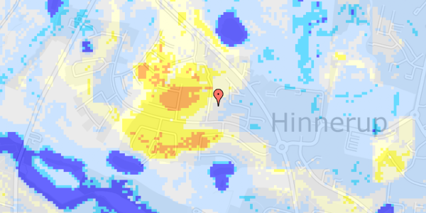 Ekstrem regn på Stenagerbakken 4